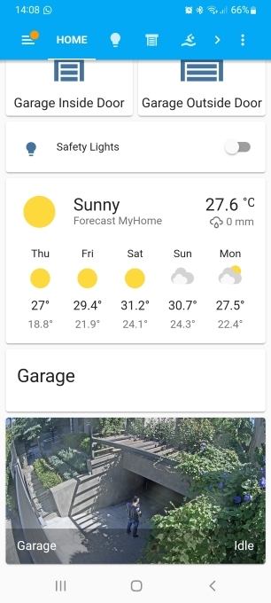 mobile app home assistant