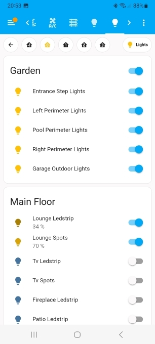 mobile app home assistant